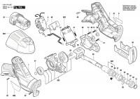 Bosch 3 601 F4L 900 Gsa 10,8 V-Li Cordl Reciprocating Saw 10.8 V / Eu Spare Parts